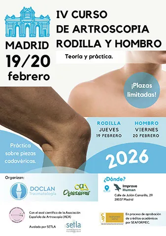 IV Curso de Artroscopia de rodilla y hombro