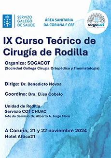 IX Curso Teórico de Cirugía de Rodilla