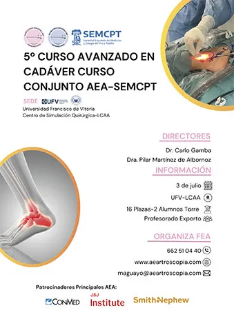 5.º Curso avanzado cadáver AEA-SEMCPT